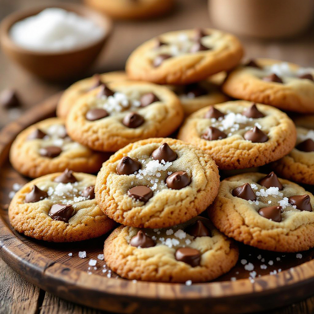 Burnt Honey & Sea Salt Chocolate Chip Cookies recipe instructions