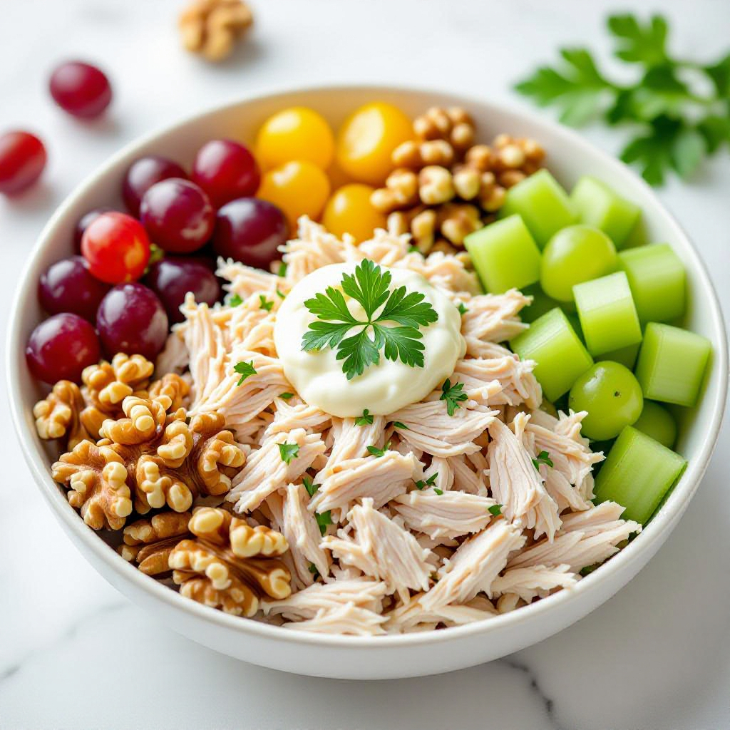 Chicken Salad with Grapes recipe image