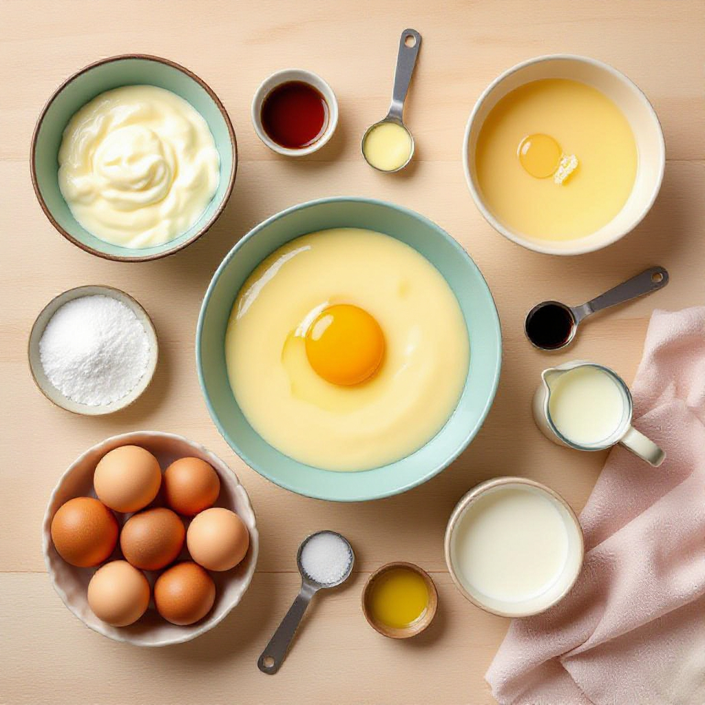 Fluffy Japanese Soufflé Pancakes recipe image