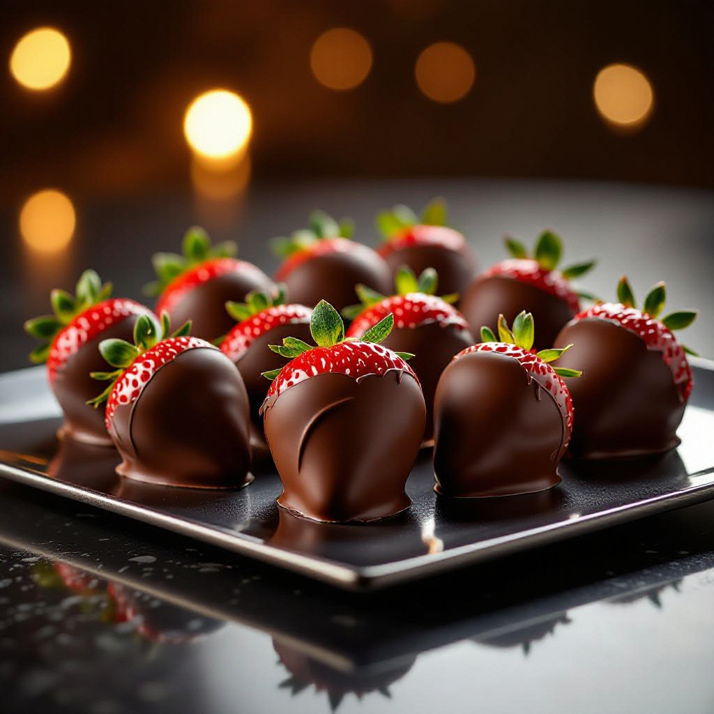 Hand-Dipped Chocolate Strawberries recipe instructions