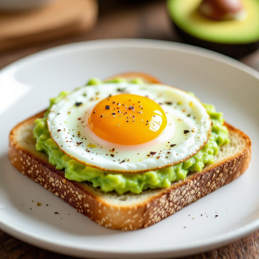 Avocado Toast with Egg recipe instructions