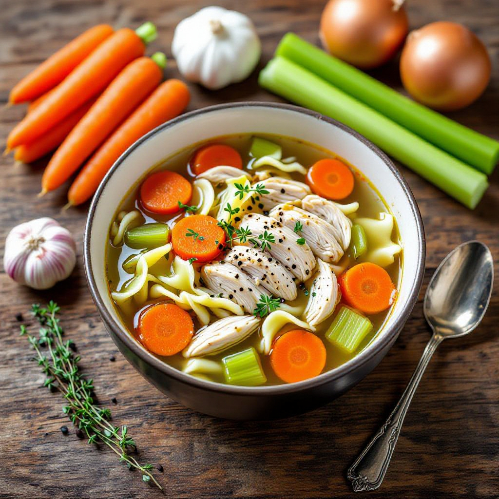 Grandma's Chicken Noodle Soup recipe image