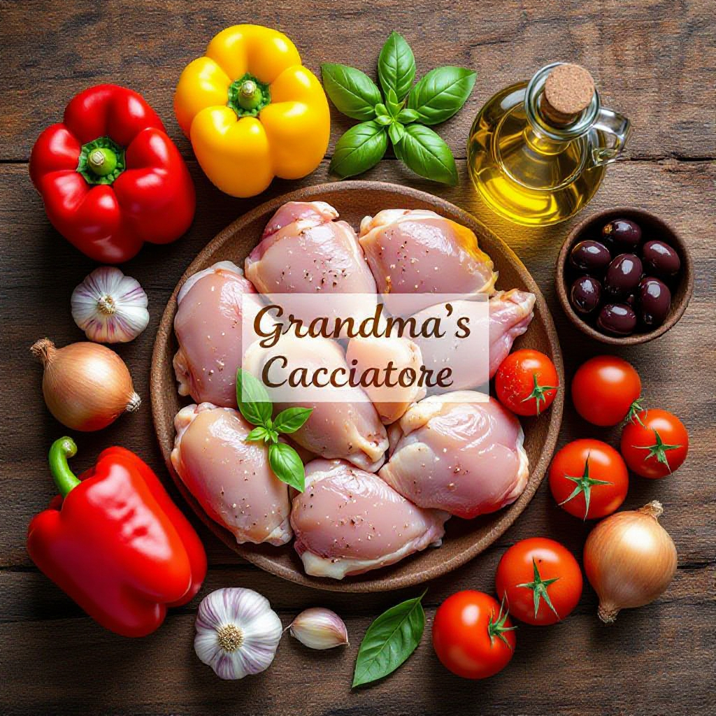 Grandma's Chicken Cacciatore recipe image