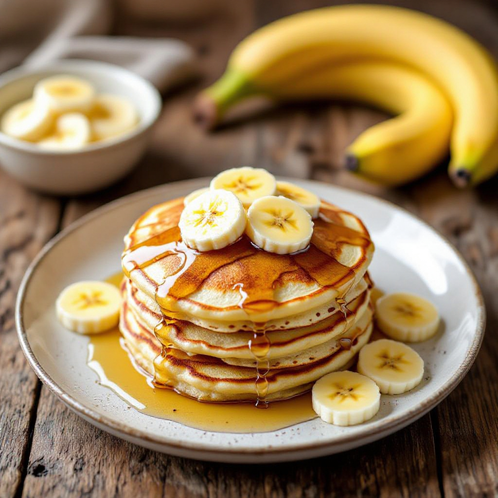 3-Ingredient Banana Pancakes recipe image