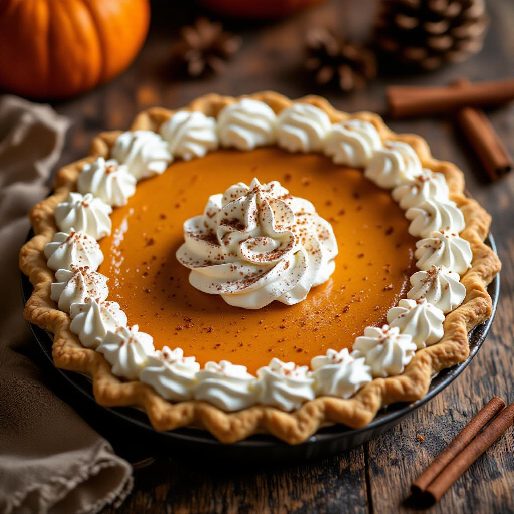 Homemade Pumpkin Pie with Flaky Crust recipe instructions