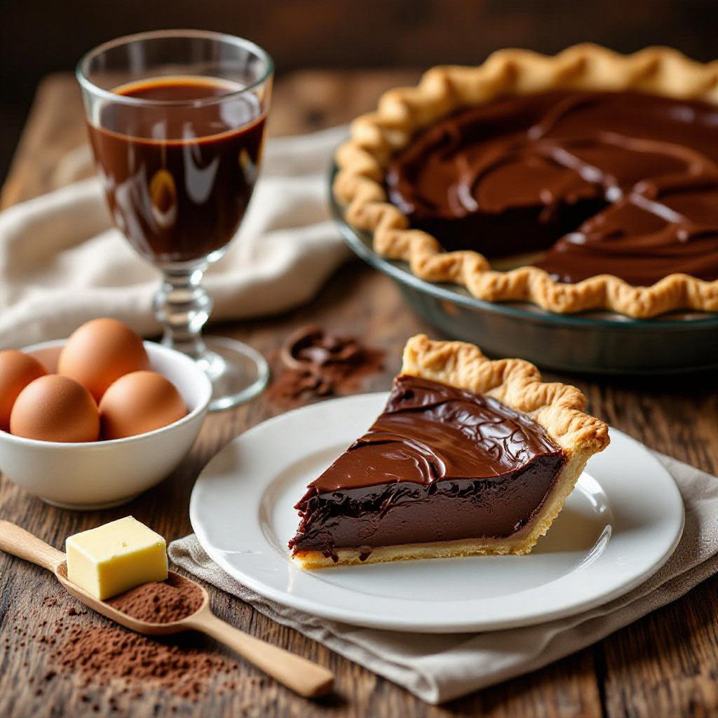 Grandma's Chocolate Pie recipe image