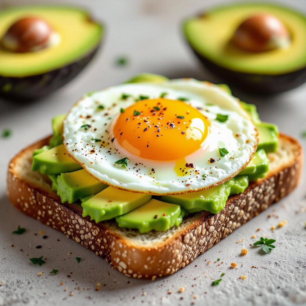 Avocado Toast with Egg recipe image