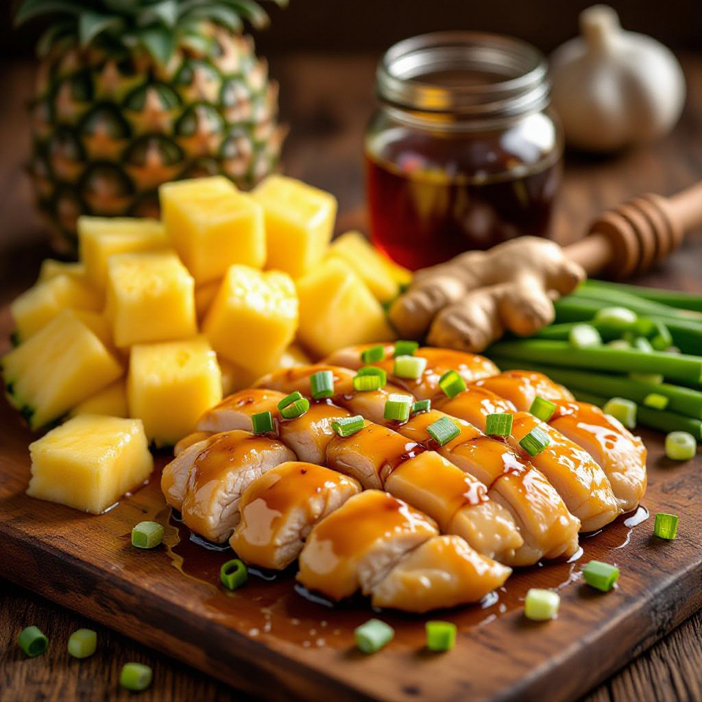 Sweet Hawaiian Crock Pot Chicken recipe image