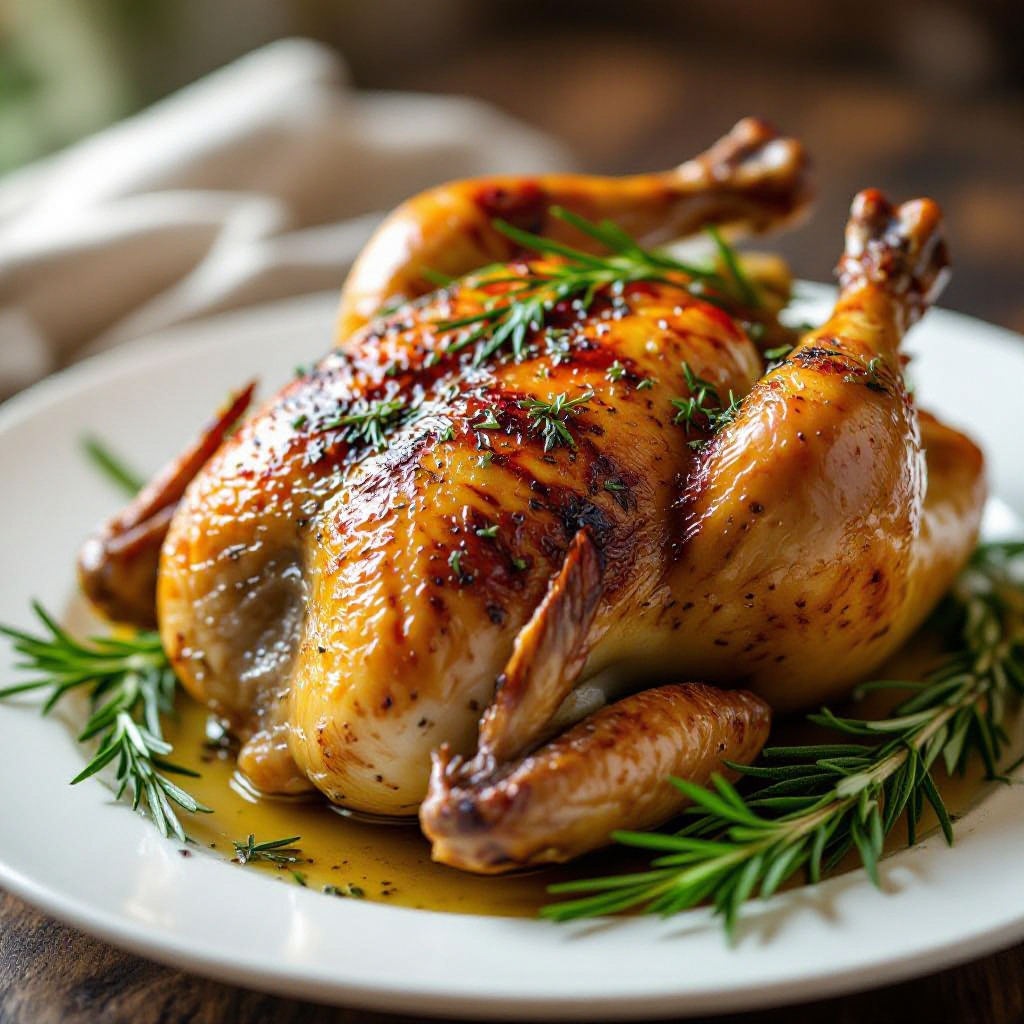 Roast Chicken with Herbs recipe instructions